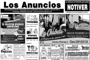 ...LOS ANUNCIOS, AVISOS Y DEMÁS! - VIERNES, 5 DE SEPTIEMBRE 2025