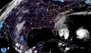 ¡HUMEDAD QUE ABOCHORNA EN PLENO OTOÑO! - *"IMELDA" Y "HUMBERTO" ANDAN LEJOS DEL GOLFO DE MÉXICO