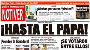 LA PORTADA - LUNES 27 DE OCTUBRE 2025