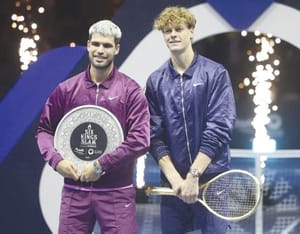 ¡SINNER REPITE DOSIS A ALCARAZ Y GANA EL SIX KINGS SLAM 2025!