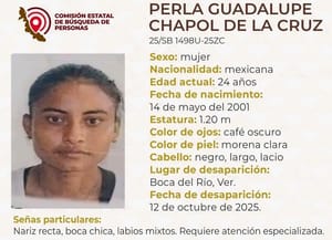 ¡PERLA DE 24 AÑOS DESAPARECIÓ EN BOCA DEL RÍO!