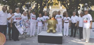 ¡FESTEJAN UN ANIVERSARIO MÁS DE LA LLEGADA DEL FUEGO OLÍMPICO!