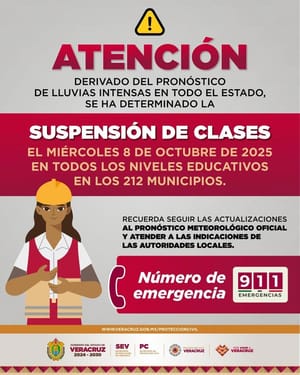 ¡NO HAY CLASES! - POR LAS LLUVIAS...