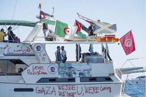¡ISRAEL INTERCEPTA LA FLOTILLA HUMANITARIA QUE VA RUMBO A GAZA!