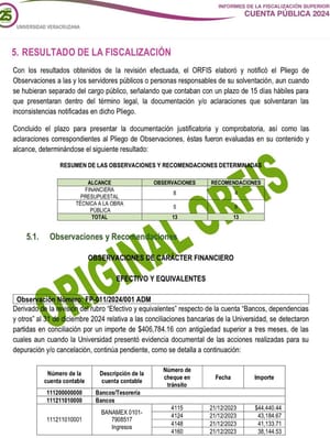 ¡UV BAJO LA LUPA! - POR DAÑO PATRIMONIAL