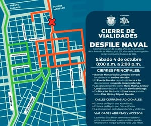 ¡CIERRAN EL CENTRO! - POR DESFILE NAVAL