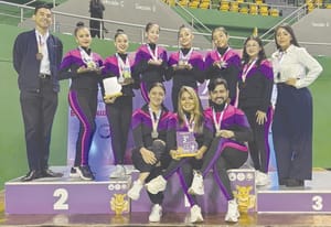¡GIMNASTAS BRILLAN EN EL NACIONAL DE RÍTMICA!