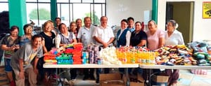 CÁRITAS DIÓCESIS DE VERACRUZ ¡ENVIÓ TRÁILERES REPLETOS CON VÍVERES A DAMNIFICADOS!