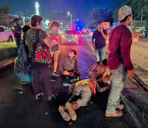 ¡TRABAJADOR DE LA CERVECERÍA ATROPELLADO EN LA CARRETERA!