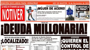 LA PORTADA - MARTES 18 DE NOVIEMBRE 2025