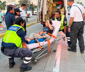 ¡MUJER ATROPELLADA FRENTE A PLAZA LAS AMÉRICAS!