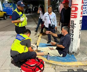 ¡TRES LESIONADOS EN CHUZA DE MOTOS!