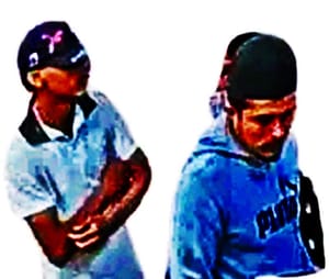 ¡BUSCAN A PAREJA DE MALANDROS ARMADOS CON CUCHILLOS!