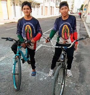 ¡LLEGARON EN BICI DESDE YUCATÁN!