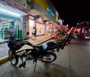 ¡UN SOLO BANDIDO SE ROBÓ EL DINERO EN EL AREA DE VENTANILLA DE BANCOPPEL!