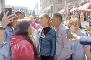 ¡FALLA SEGURIDAD DE SHEINBAUM!