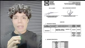 ¡MORENA DICE QUE JOVEN CONVOCANTE DE MARCHA GEN-Z TRABAJA PARA EL PAN!