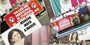 ¡CHOCAN PRIISTAS Y MORENISTAS! - EN SAN LAZARO