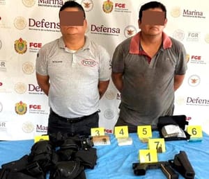 ¡DOS NARKIKIRIS DETENIDOS EN UN CATEO EN MINATITLÁN!