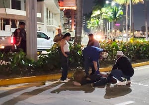 ¡FALLECIÓ MOTOCICLISTA QUE DERRAPÓ EN EL BULEVAR!