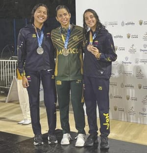 ¡SEGUNDO ORO EN COLOMBIA DE MARISELA ESCOBAR!