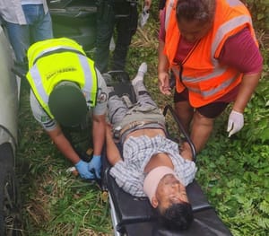 ¡GUARDIA NACIONAL CAPTURÓ A PRESUNTO LADRÓN DE AUTOS!