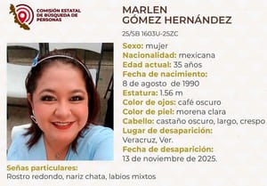 ¡MARLEN GÓMEZ DESAPARECIÓ EN EL PUERTO DE VERACRUZ!
