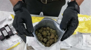 ¡ASEGURAN 400 GRAMOS DE MOTA EN INSPECCIÓN EN PAQUETE EXPRESS!