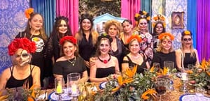 JACKIE CERVANTES CELEBRA SU CUMPLEAÑOS CON TEMÁTICA DE CATRINAS