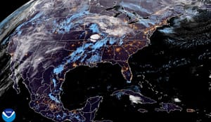¡OTOÑO CALUROSO Y BRUMOSO EN LA COSTA JAROCHA! - *"NORTECITO" Y LLUVIAS EL FIN DE SEMANA