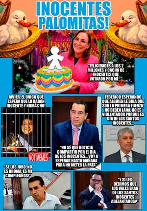 NOTI-MEME | - INOCENTES PALOMITAS!