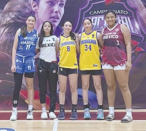 ¡PRESELECCIONAN A TRES VERACRUZANAS EN BASQUETBOL!