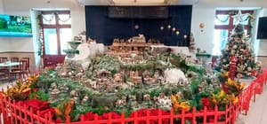 ¡LLEVAN MÁS DE 30 AÑOS CON EL NACIMIENTO Y LA VILLA NAVIDEÑA!