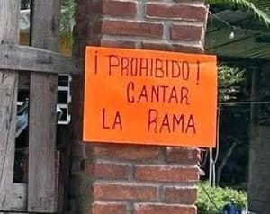 ¡PROHÍBEN CANTAR LA RAMA! - *No a todos les gusta la tradición