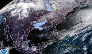 ¡TRAJO LLUVIAS Y "NORTE" VIOLENTO! - *HOY SIGUE FUERTE, NUBLADO Y TEMPLADO