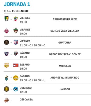 ¡LISTO EL CALENDARIO DEL CLAUSURA 2026 DE LIGA DE EXPANSIÓN!