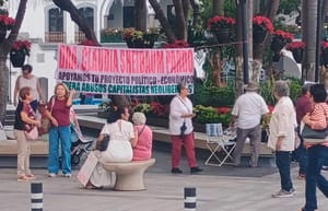 ¡DESDE EL ZÓCALO JAROCHO APOYAN A CLAUDIA!