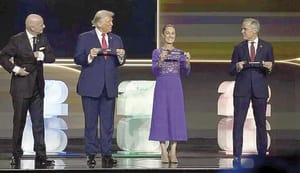 ¡“ORGULLOSOS DE RECIBIR POR TERCERA VEZ EL MUNDIAL”! - SHEINBAUM EN EL SORTEO DE LA FIFA