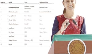 ¡NOMBRA FORBES A CSP LA QUINTA MUJER CON MÁS PODER DEL MUNDO!