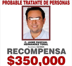 ¡RECOMPENSA DE 350 MIL PESOS PARA CAPTURAR A 'INFLUENCER' SECUESTRADOR!