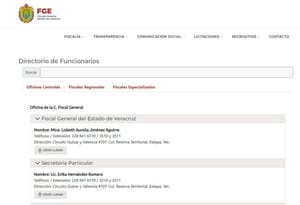 ¡Y LA ACTUALIZAN! - *Yeya ya está en el directorio de la FGE