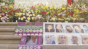 ¡MADRES BUSCADORAS DE MICHOACÁN REALIZAN MISA DE FIN DE AÑO PARA PEDIR POR PERSONAS DESAPARECIDAS!