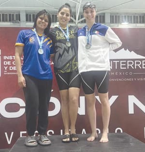 ¡INICIO DORADO PARA VERACRUZ EN ABIERTO MEXICANO DE NATACIÓN!