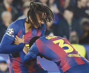 ¡COMANDA KOUNDÉ REMONTADA DEL BARCELONA EN CHAMPIONS!