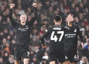 ¡LOGRA HAALAND RÉCORD, PERO EL CITY PIDE LA HORA ANTE FULHAM!