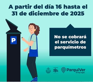 ¡YA NO COBRARÁN PARQUÍMETROS!