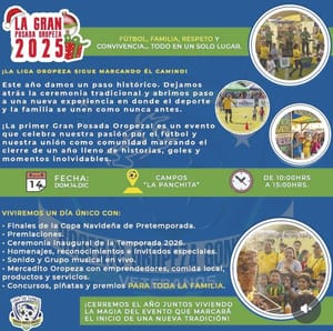 ¡LIGA OROPEZA TENDRÁ MEGA POSADA DE PREMIACIÓN!