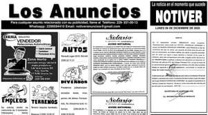 ...LOS ANUNCIOS, AVISOS Y DEMÁS! - LUNES, 8 DE DICIEMBRE 2025