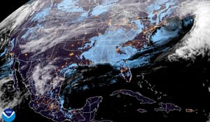 ¡DÉBIL FRENTE FRÍO SE ATORÓ EN ALVARADO! - *MAÑANA LA ÚLTIMA LUNA LLENA DEL AÑO