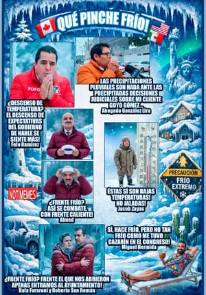 NOTI-MEME | - QUÉ PINCHE FRÍO!